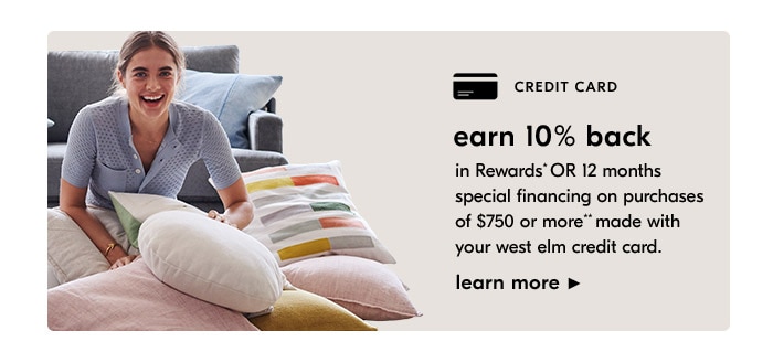 west elm credit card