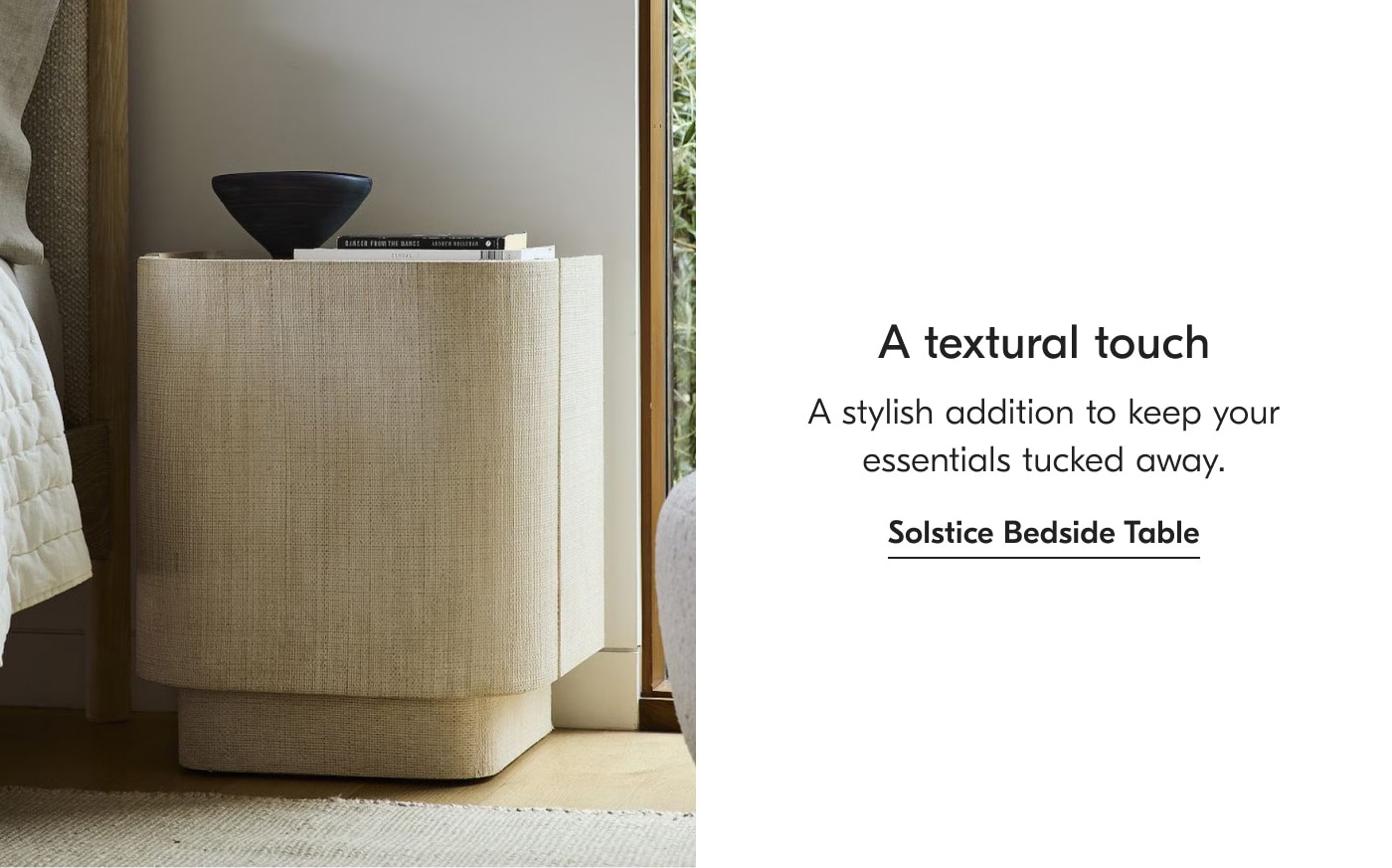 Solstice Bedside Table