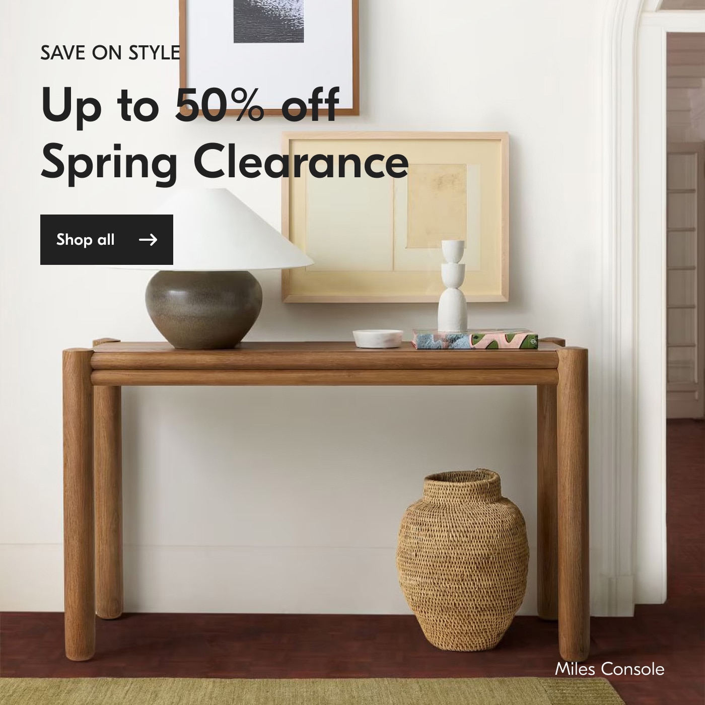Up to 50% off Spring Clearance - Shop all