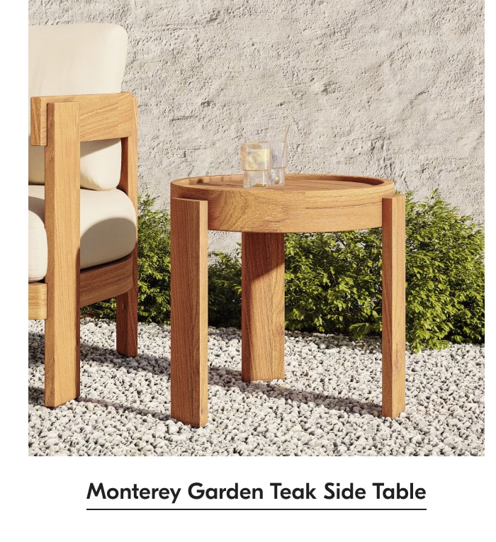 Monterey Garden Teak Side Table