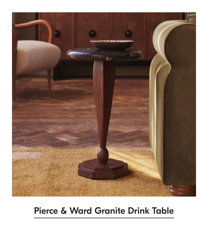 P&W Granite Drink Table