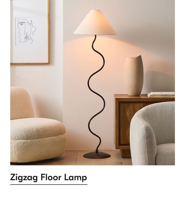 Zigzag Floor Lamp