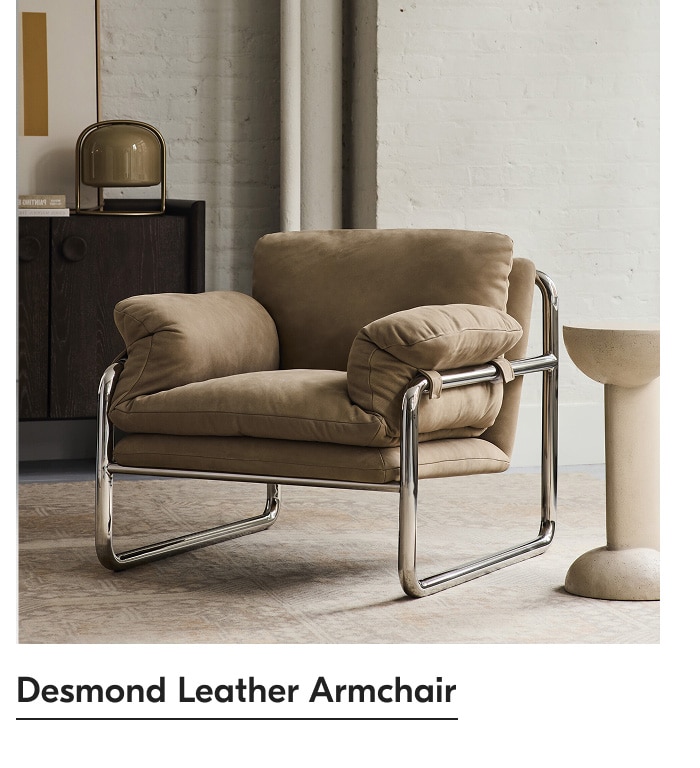 Desmond Leather Armchair