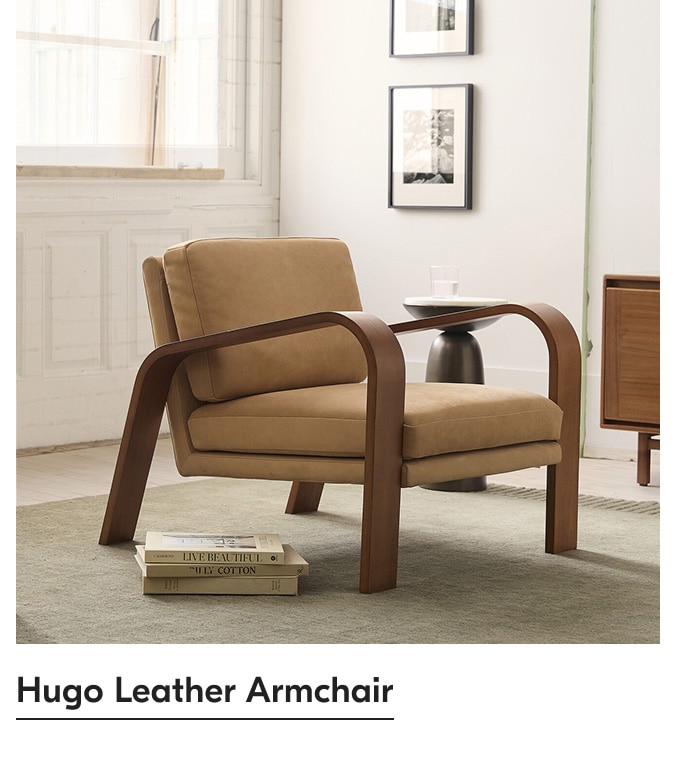 Hugo Leather Armchair