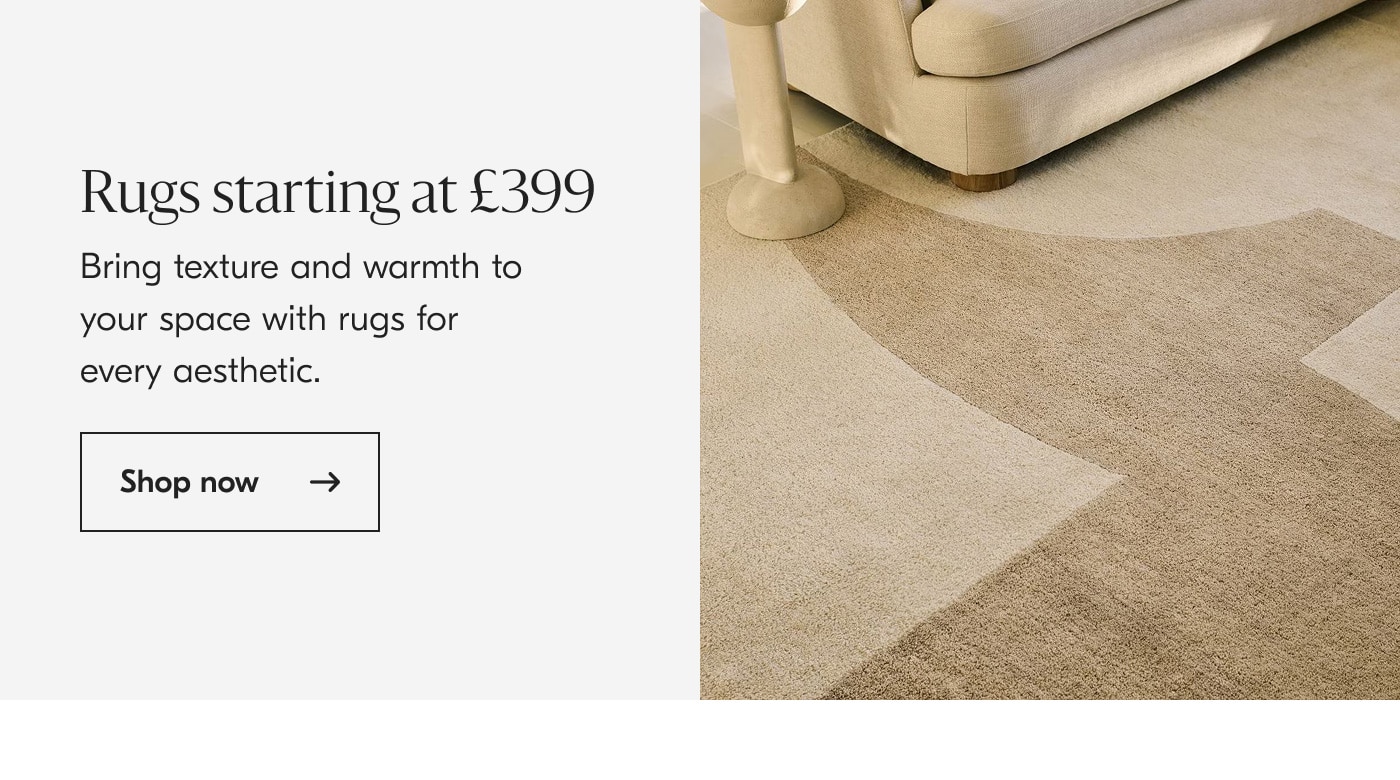 Rugs starting at 399 - Shop now