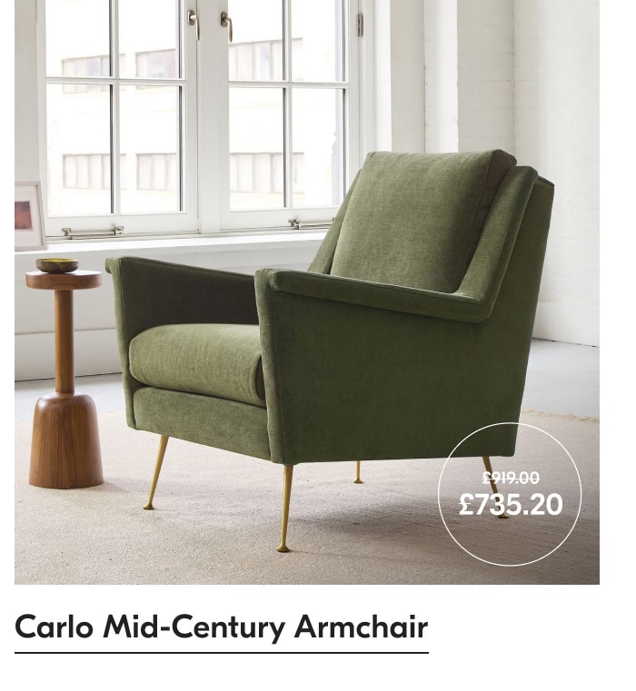 Carlo Mid-Century Armchair