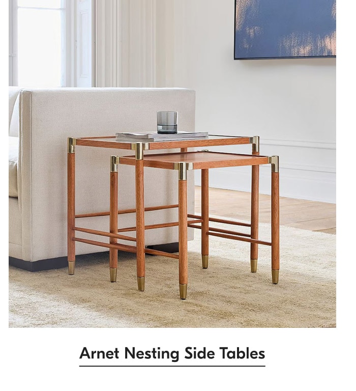 Arnet nesting side tables