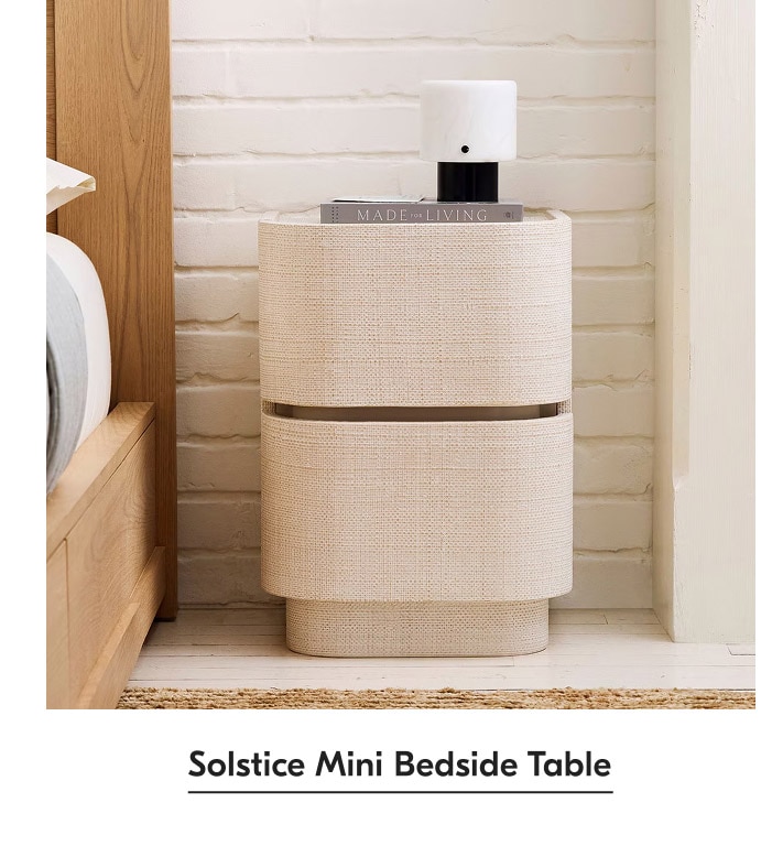 Solstice mini bedside table