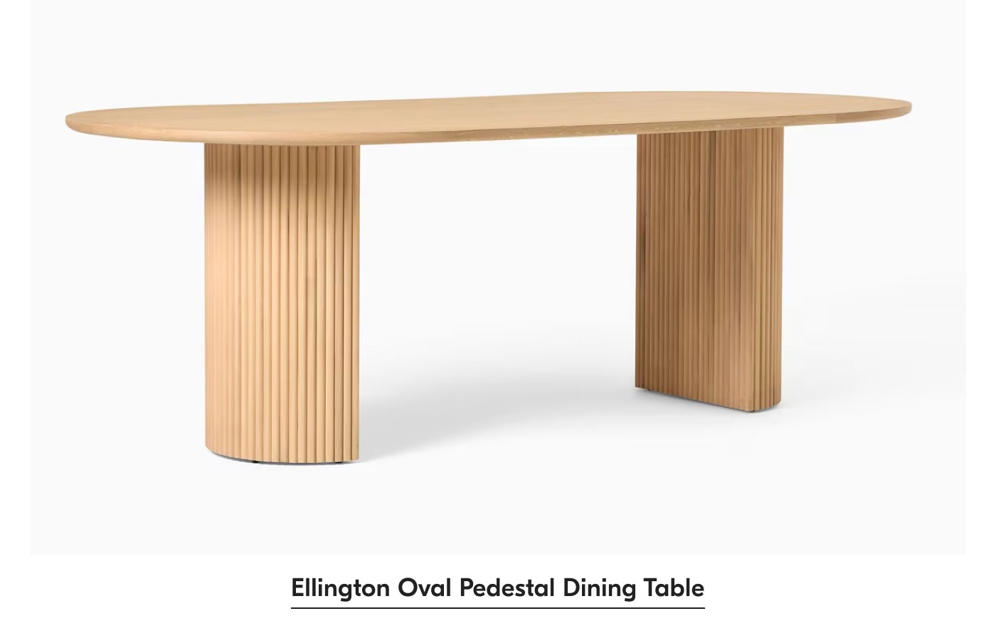 Ellington Oval Pedestal Dining Table