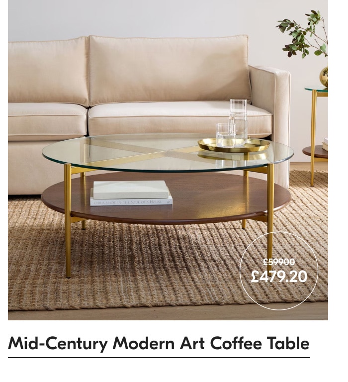 Mid-Century Modern Art Coffee Table