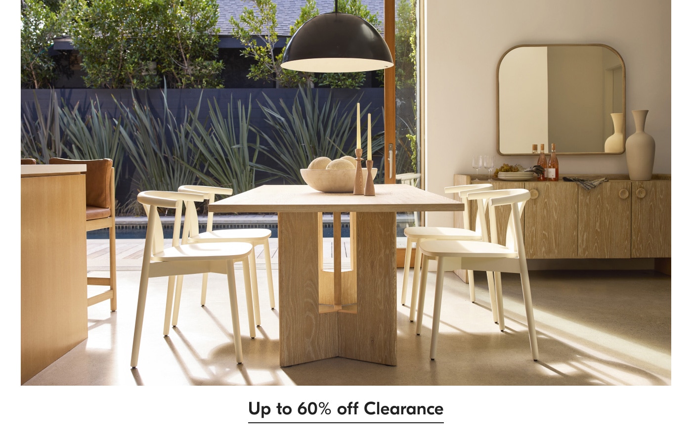 Up to 60% off clearance