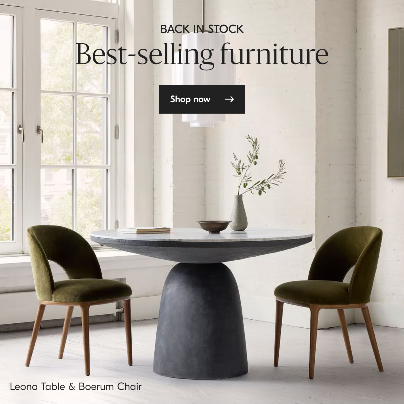 Back in stock Best-selling furniture - Shop now