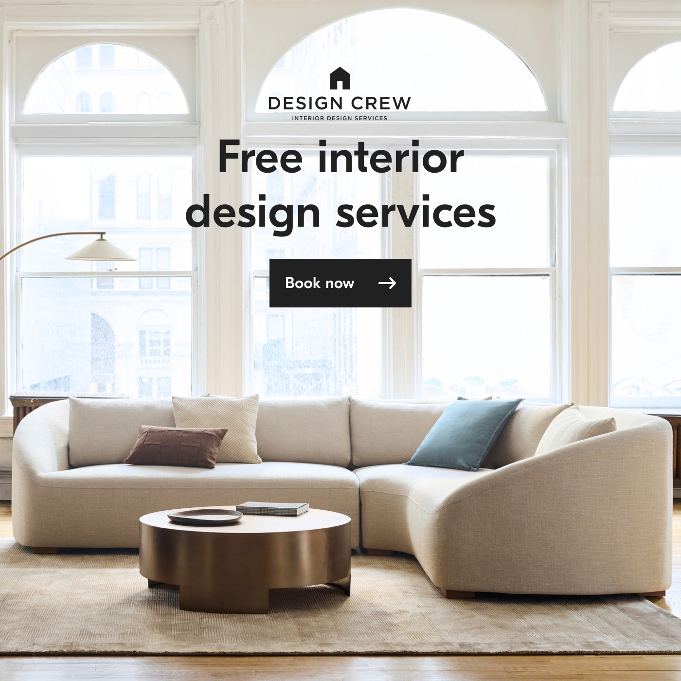 Free interior Design Services - Book now