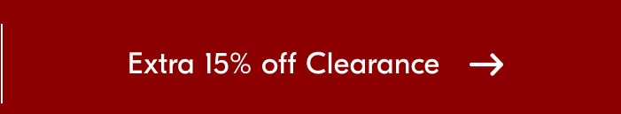 Extra 15% off Clearance