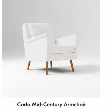 Carlo Mid-Century Armchair