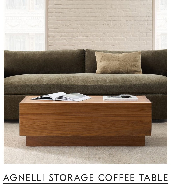 Agnelli storage coffee table
