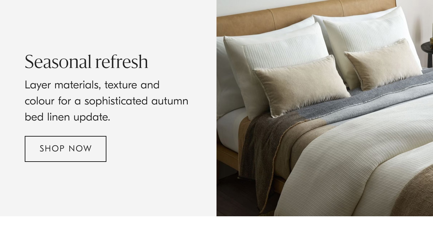 Autumn bed linen