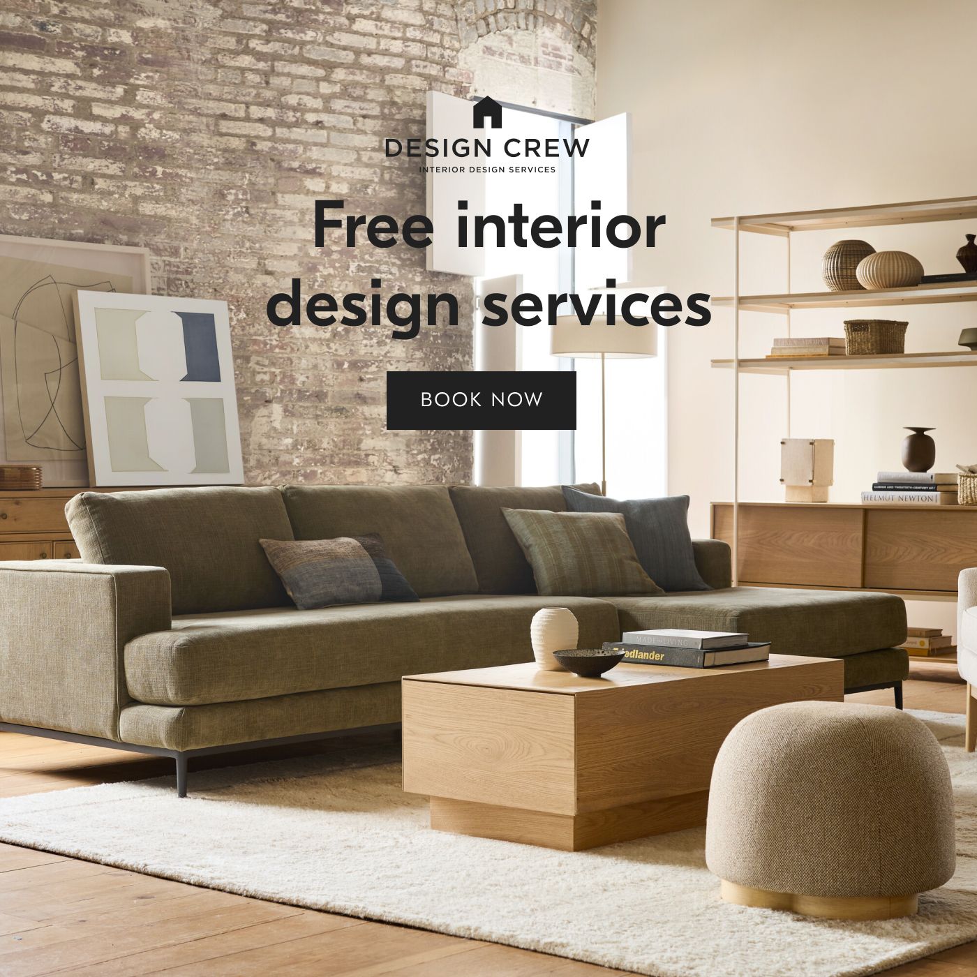 Free interior design services - Book now