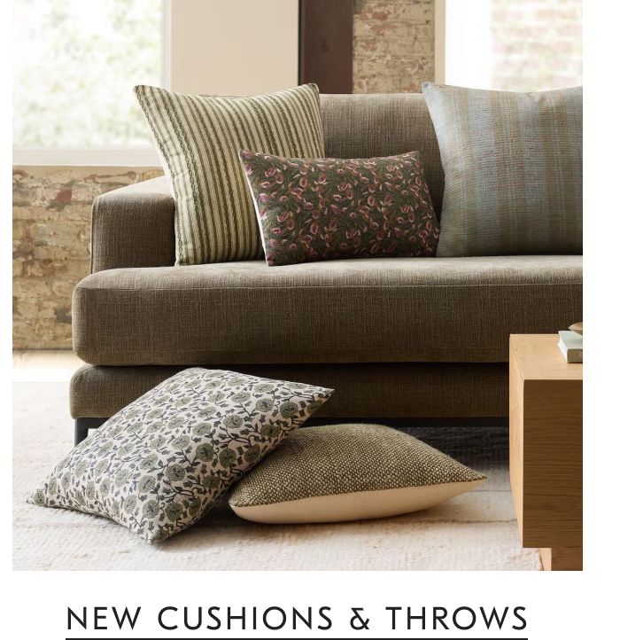 New Cushions & Throws