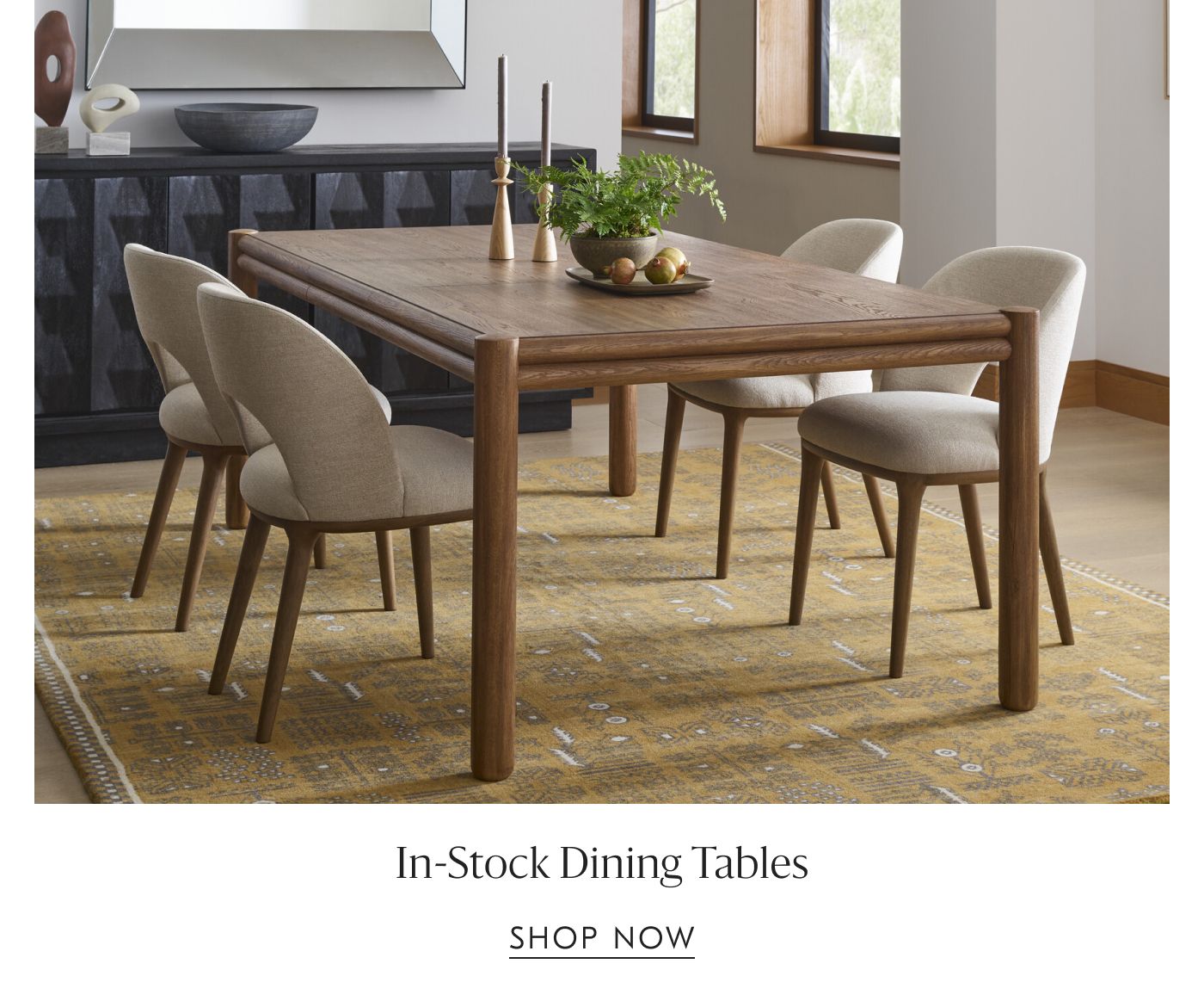 In-Stock Dining Tables - Shop now