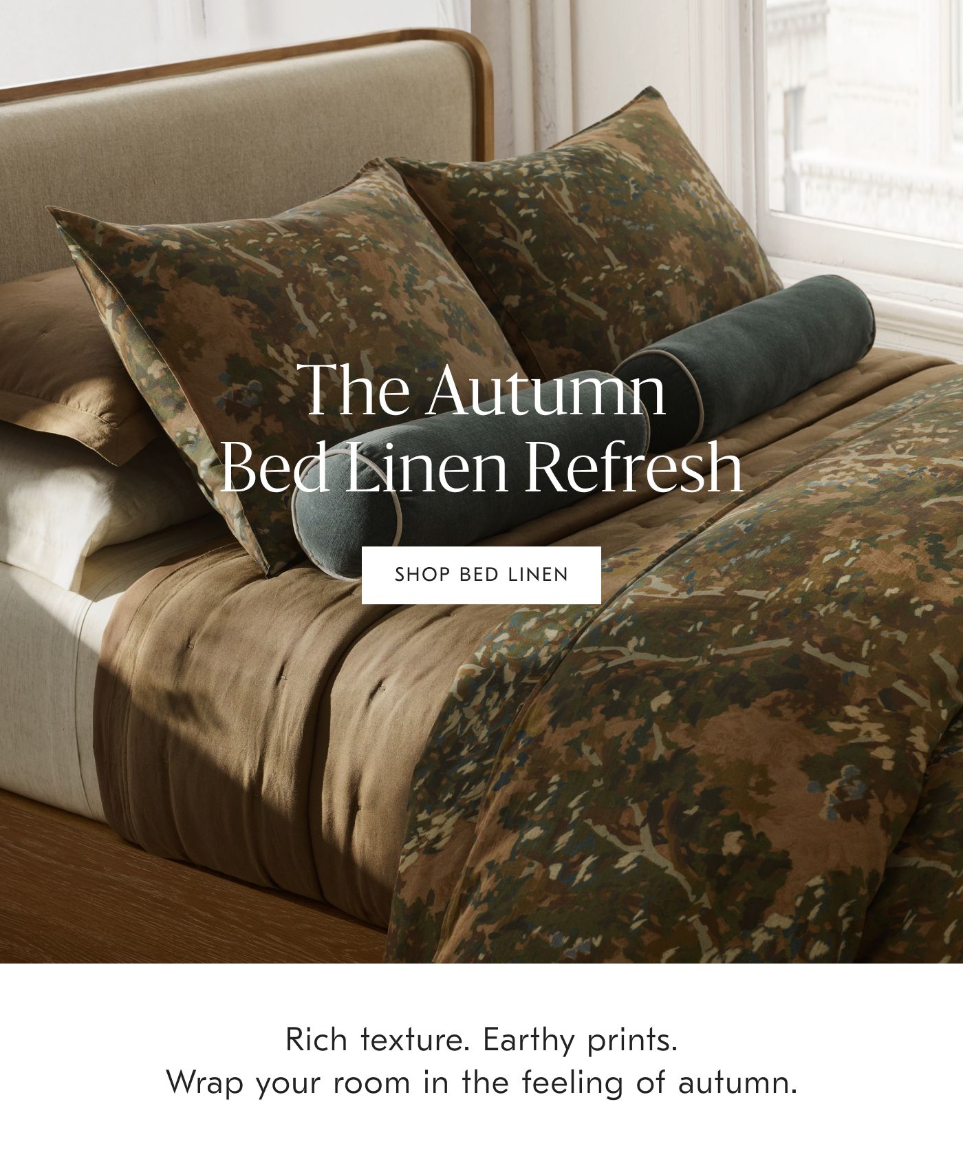 The Autumn Bed Linen Refresh - Shop bed linen