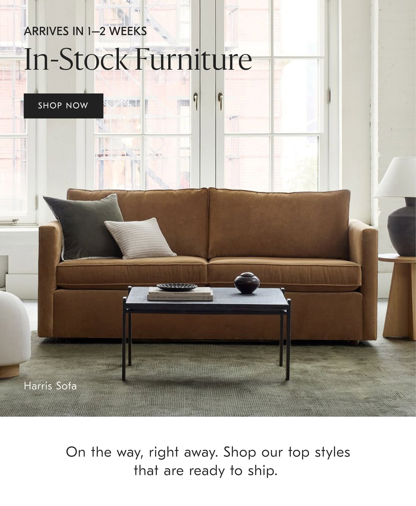 In-stock furniture - Shop now