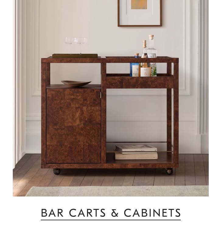 Bar carts & cabinets