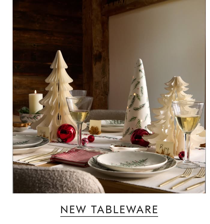 New tableware