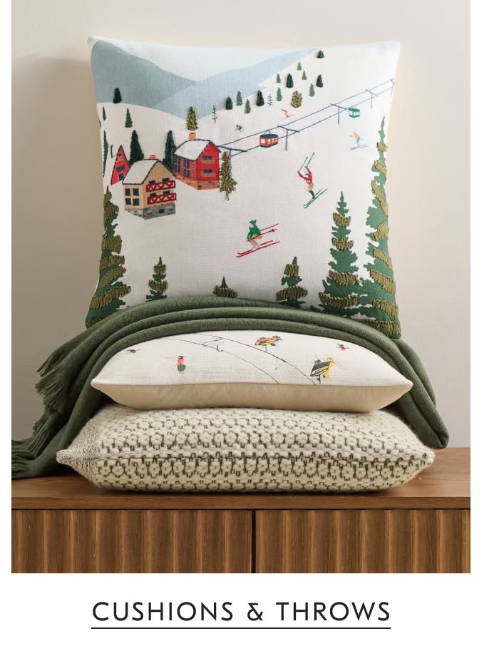 Cushions & throws
