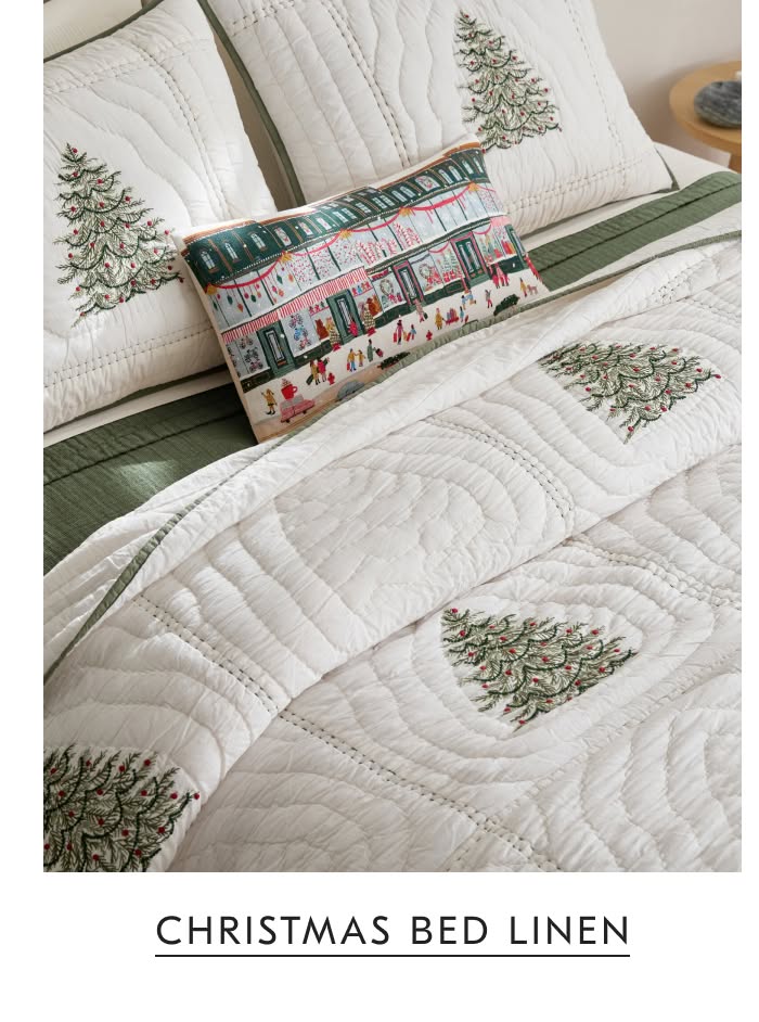 Christmas bed linen