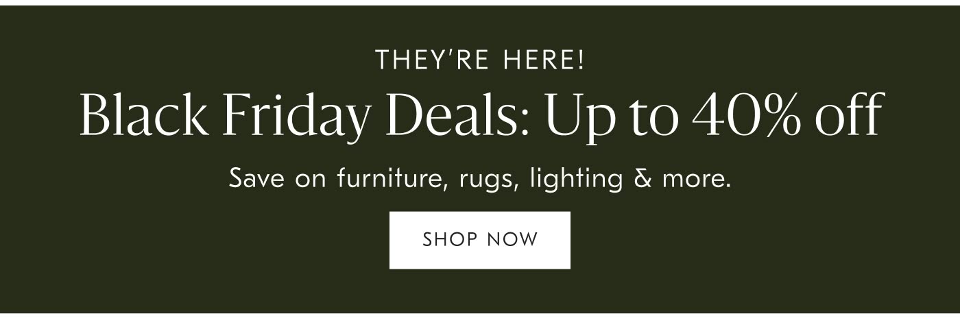 Black Friday Deals: Up to 50% off - Shop now