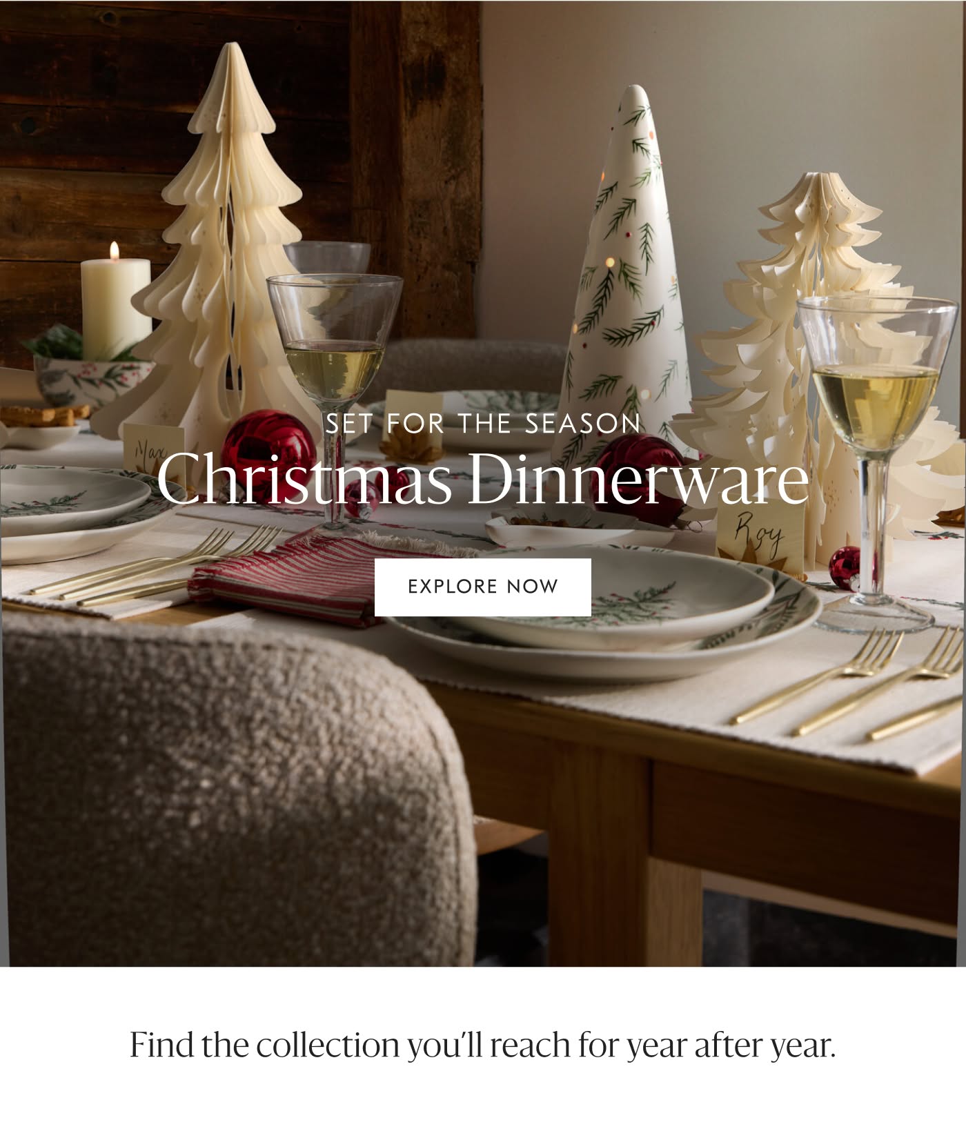 Christmas Dinnerware - Explore now