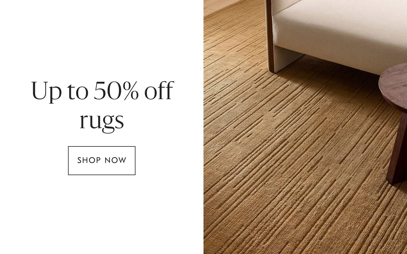 Up to 50% off rugs