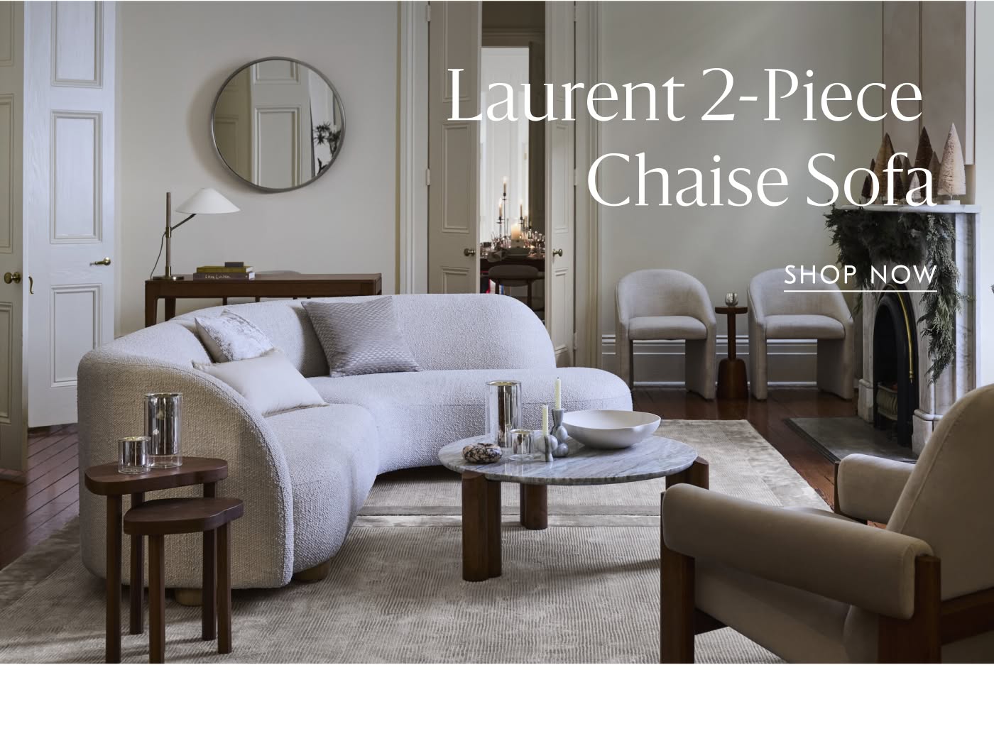 Laurent 2-Piece Chaise Sofa