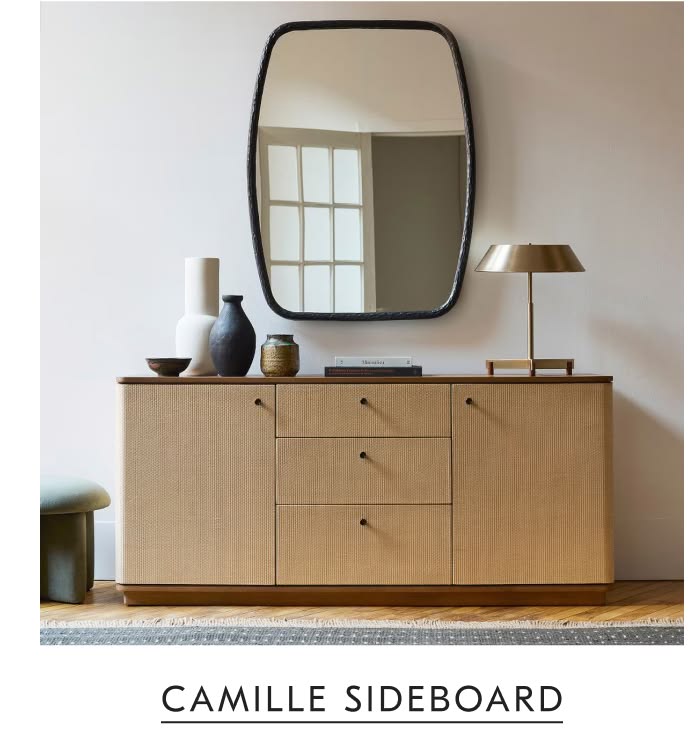 Camille Grasscloth Sideboard (152 cm)