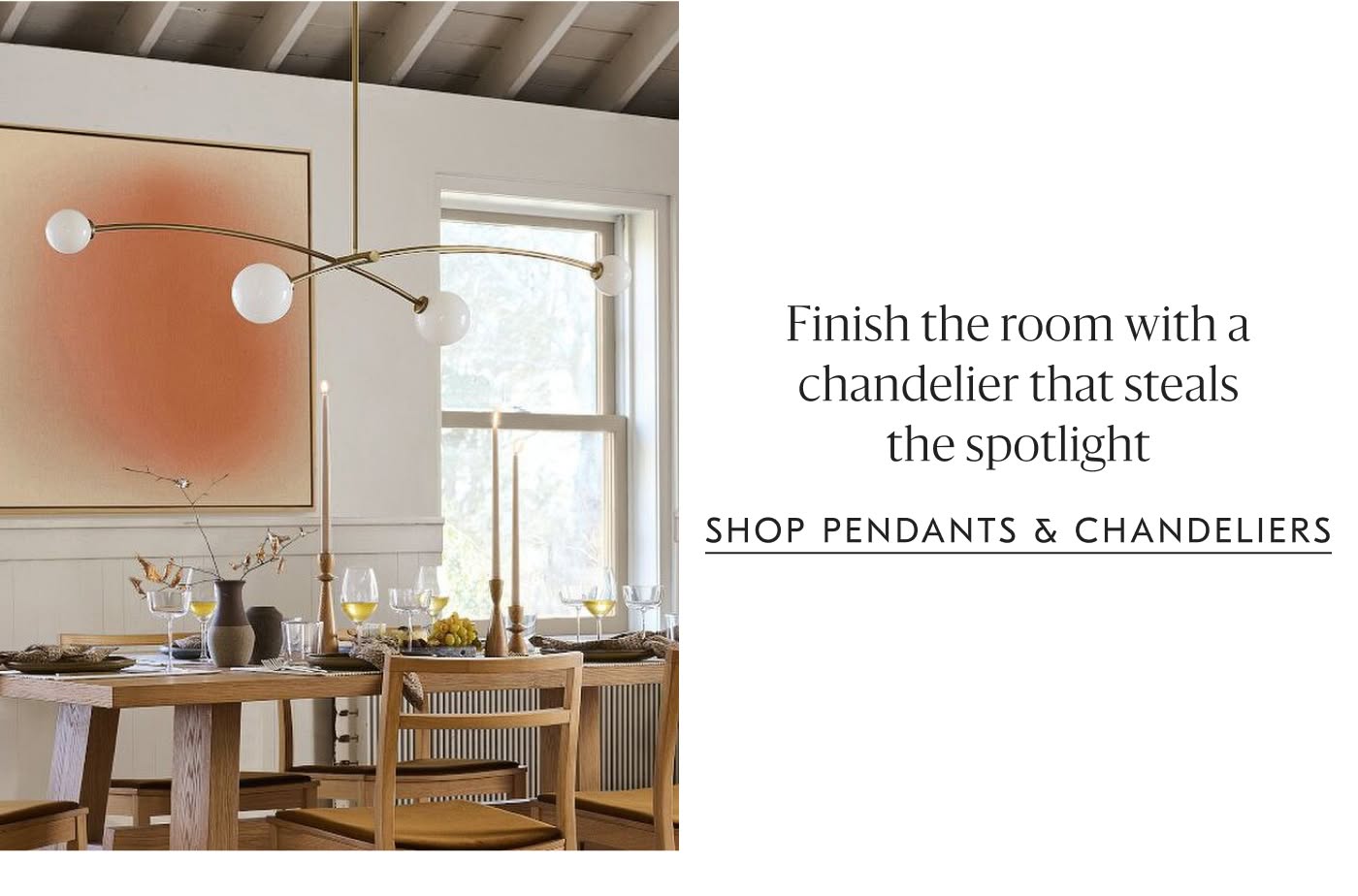 Shop pendants & chandeliers