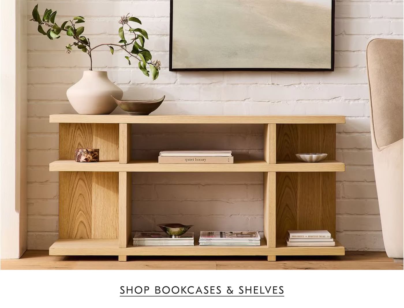 SHOP bookcases & shelves
