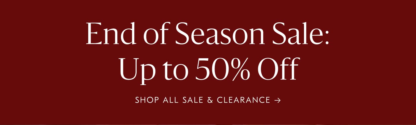 End of Season Sale