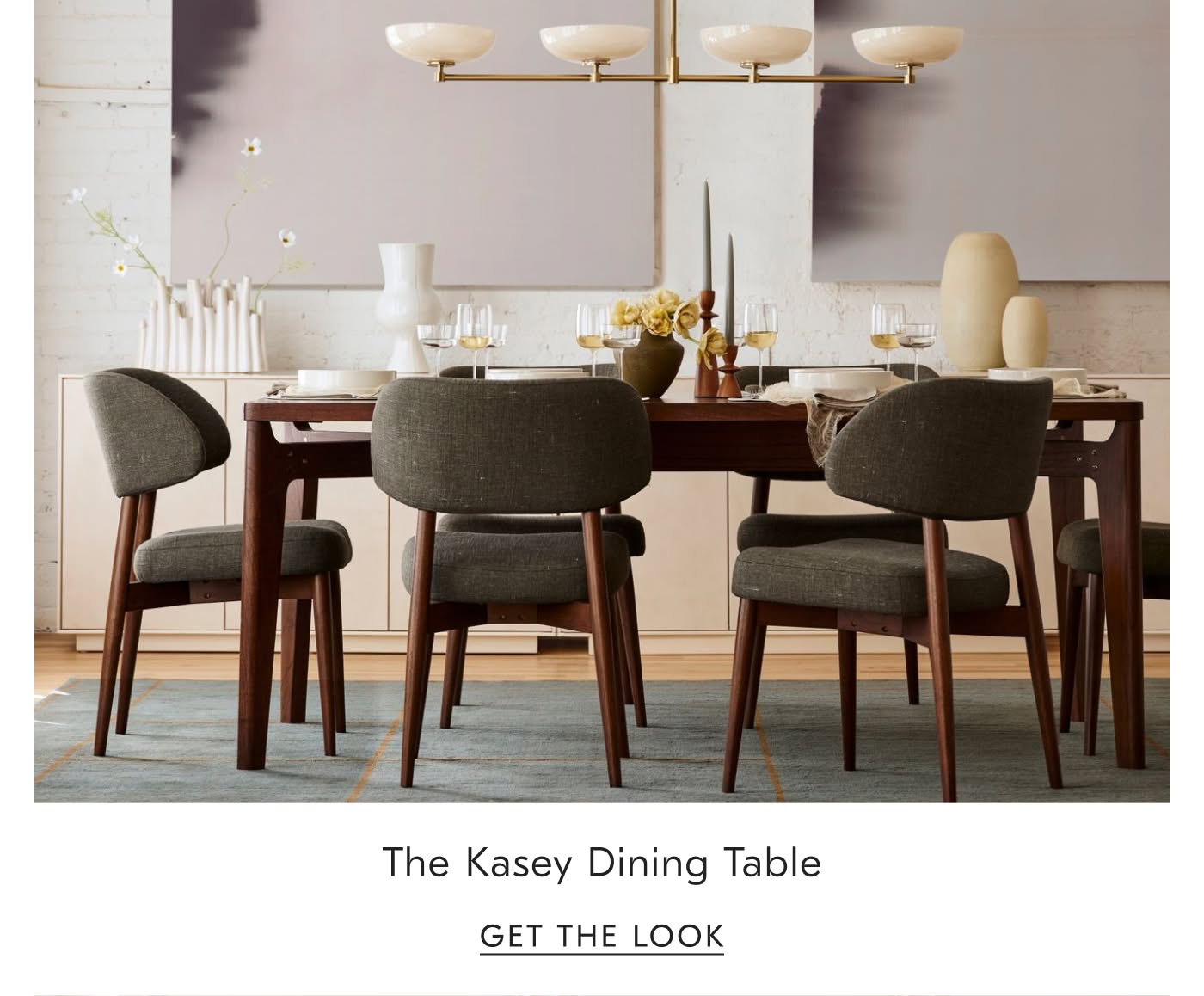 The Kasey Dining Table - Get the look