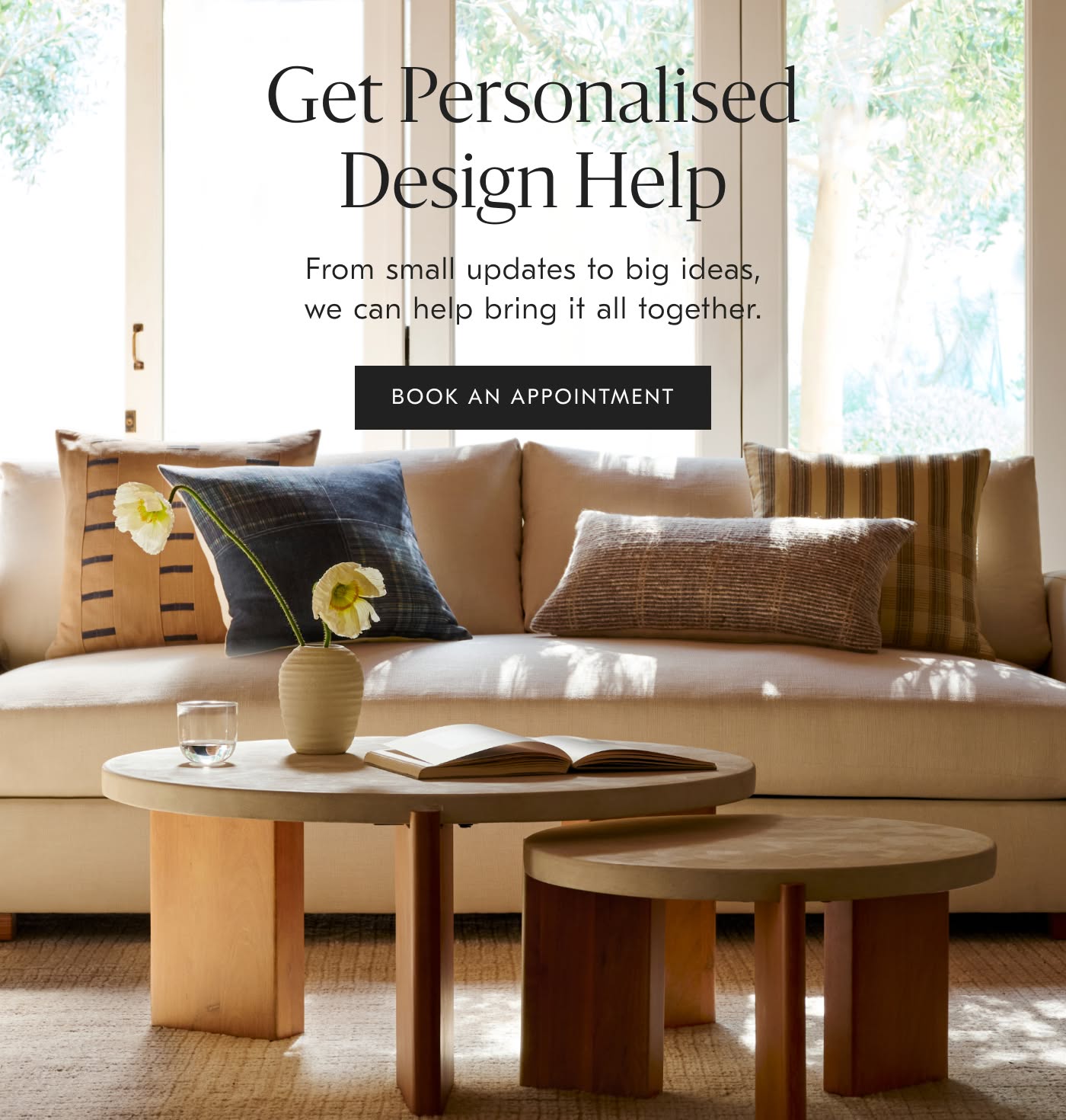 Get Personalised Design Help - Book an Appointment