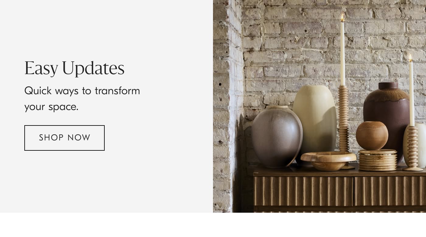 Easy Updates: Quick ways to transform your space - Shop Now