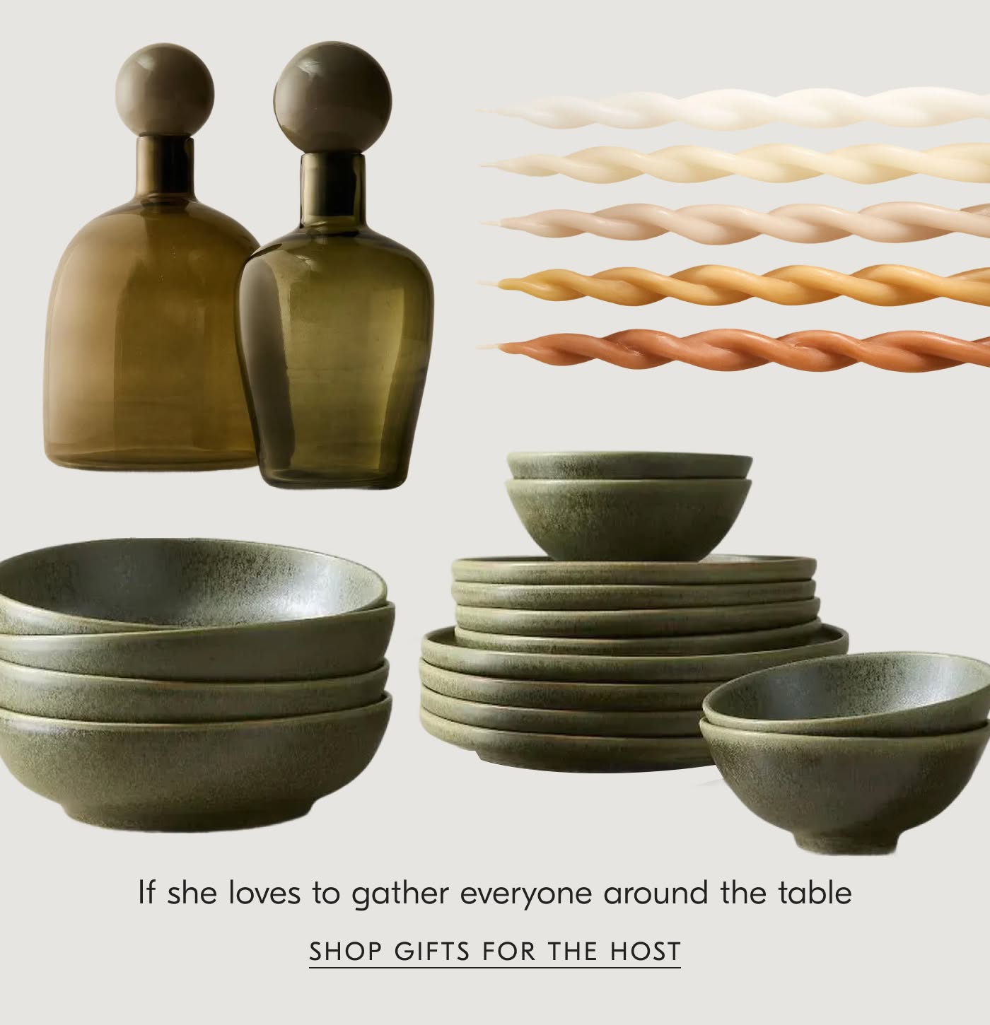 If she loves to gather everyone around the table - Shop Gifts for the Host