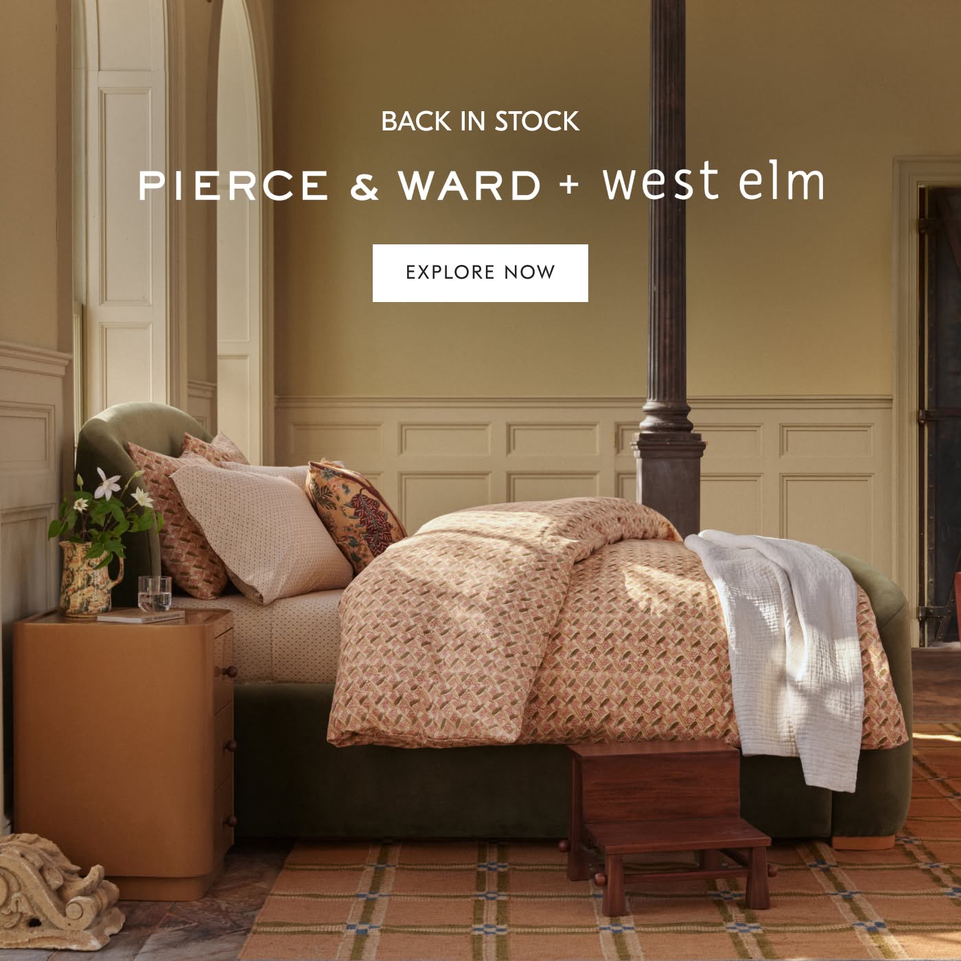 Pierce & Ward x West Elm - Explore Now