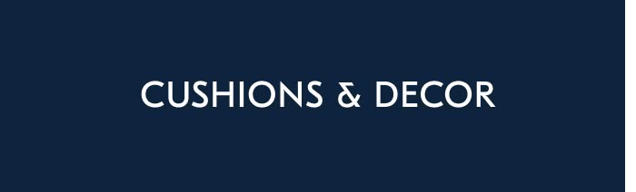 Cushions & Decor