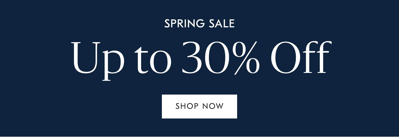 Spring Sale | Up to 30% off - Shop Now