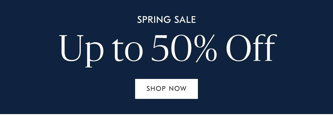 Spring Sale | Up to 50% off - Shop Now