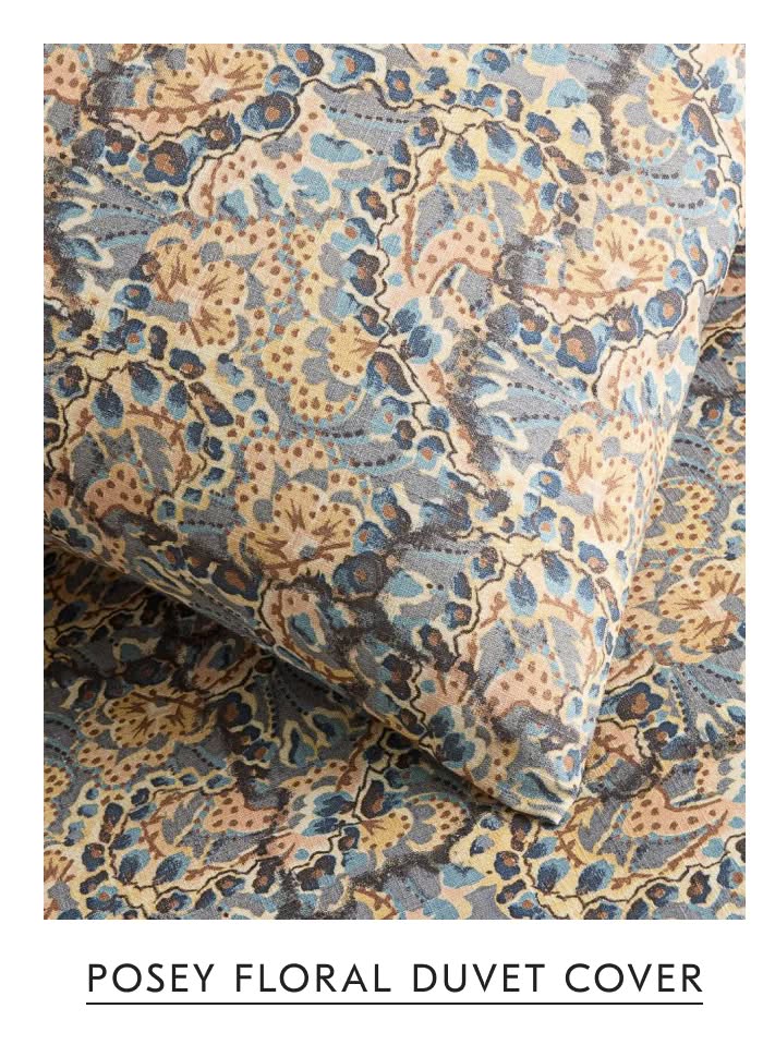 Posey Floral Duvet Cover