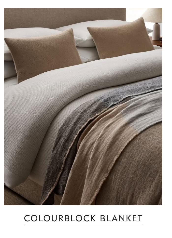 Colourblock Blanket