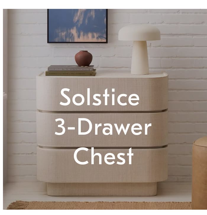 Solstice 3-Drawer Chest