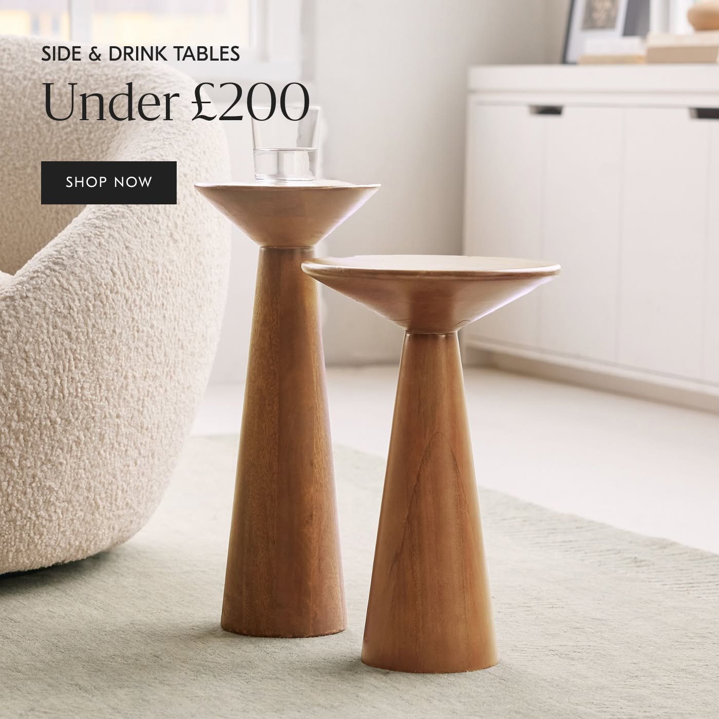 Side & Drink Tables under £200 - Shop Now